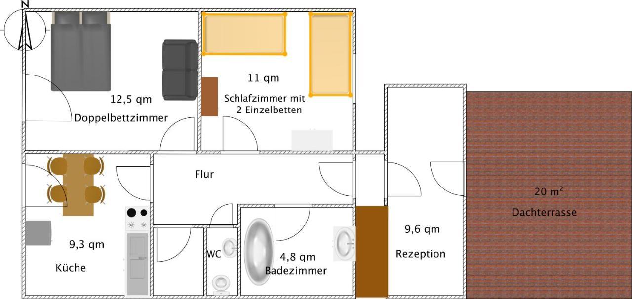 Ferienwohnung Ammerschnucke Wiefelstede Екстериор снимка